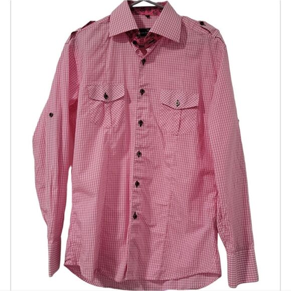 Nelson de La nuez by Jared lang limited edition button down shirt - Picture 1 of 6